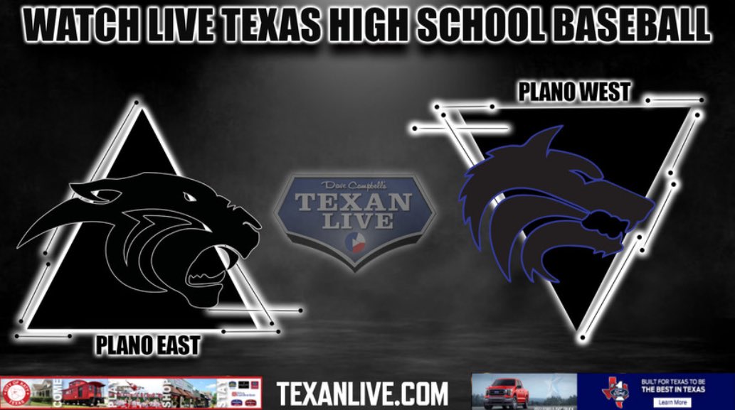 6-6A play continues tonight with a huge rivalry game as @pwsbaseball hosts @peshbaseball in a key district matchup. If you can’t be there, watch with us on @Texan_Live! ⚾️ 6-6A ⏰ 7:30pm 📍 The Ballpark at @PWSHWolves 🎙 @bpropes30 & @EvanBull5 📺 texanlive.com/video/66141a2e…