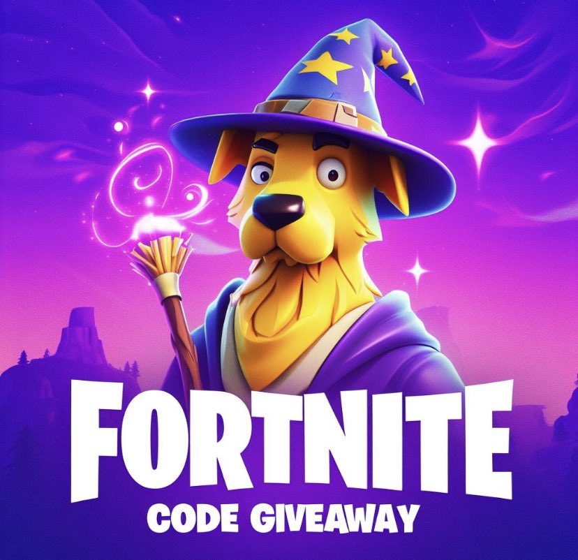 Fortnite Code Giveaway ~ 41 minutes -Retweet -Follow Me & Comment 🐕 $bubble $BEYOND $TRIP $PARAM @playsomo @limewire @ricyofficial