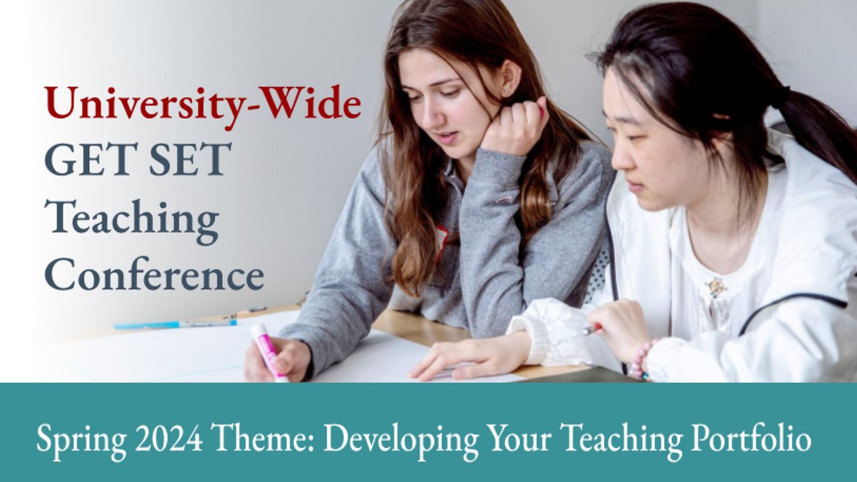 U-Wide is coming! @CornellGrad students, join us on April 20 for a conference dedicated to developing your teaching portfolio! Discuss how to document your teaching experiences & excellence, and build community with colleagues from across campus. More: teaching.cornell.edu/university-wid…