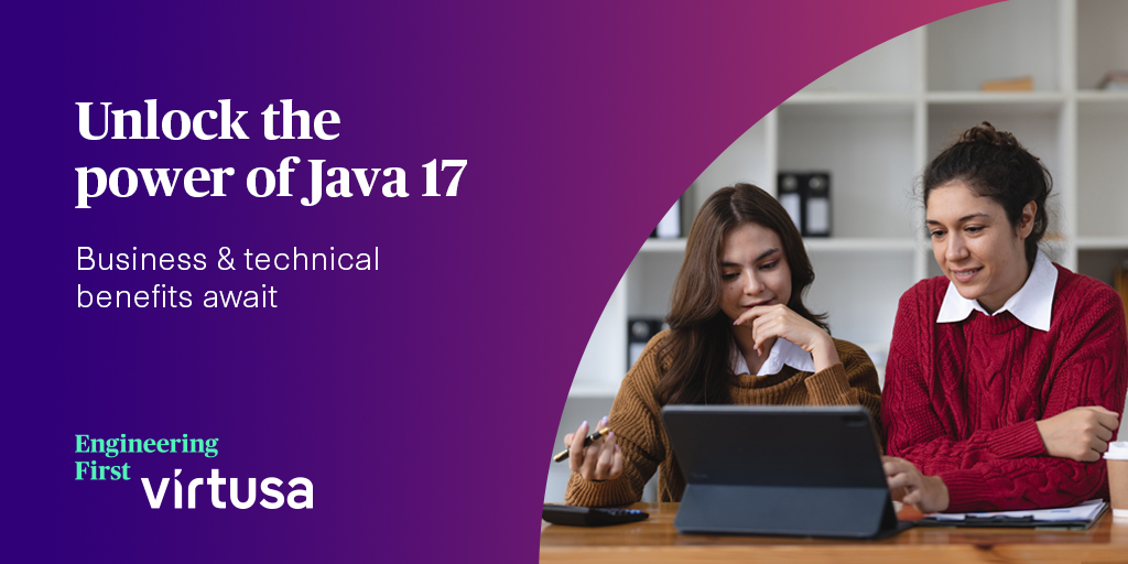 It's time to level up! ⏫ Upgrade to #Java 17 for better security, performance, and more! Read our whitepaper on the benefits of #Java17: splr.io/6017c7PeH #EngineeringFirst #Java #DigitalEngineering