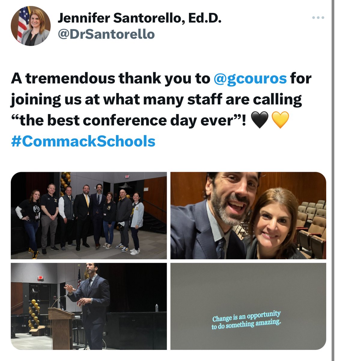 George Couros tweet media
