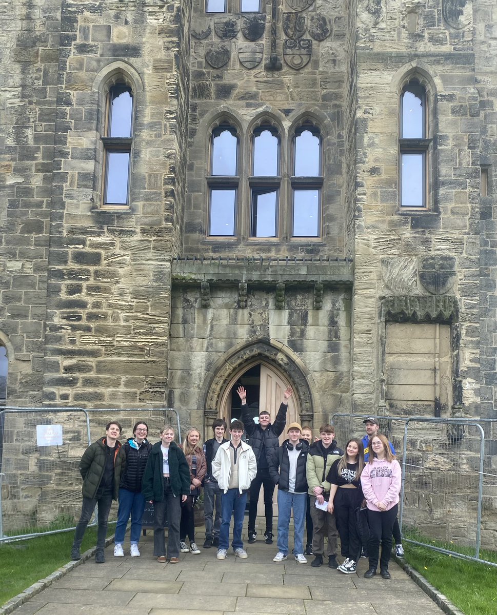 Lush time today visiting @_HyltonCastle, as the 1st visit of our @eh_shoutoutloud project, #OurPastOurFuture. YMP members will be exploring sites, collecting sounds and writing songs inspired by what they find. Thank you @EnglishHeritage for supporting the project.