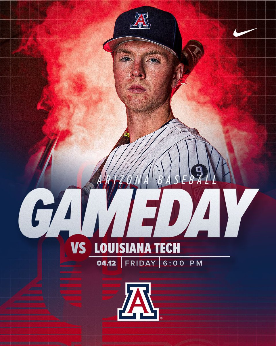 GAMEDAY, Chapter 32 🆚 Louisiana Tech 🕕 6:00 PM MST 🏟️ Hi Corbett Field 🎟️ azcats.co/BSBtix 📊 azcats.co/LiveStats 📻 azcats.co/BSBradio 📺 azcats.co/BSBstream