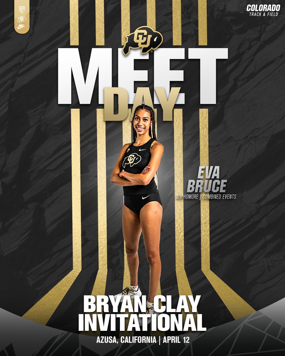 Another Friday, another meet day!!! Let’s do this thing! #GoBuffs