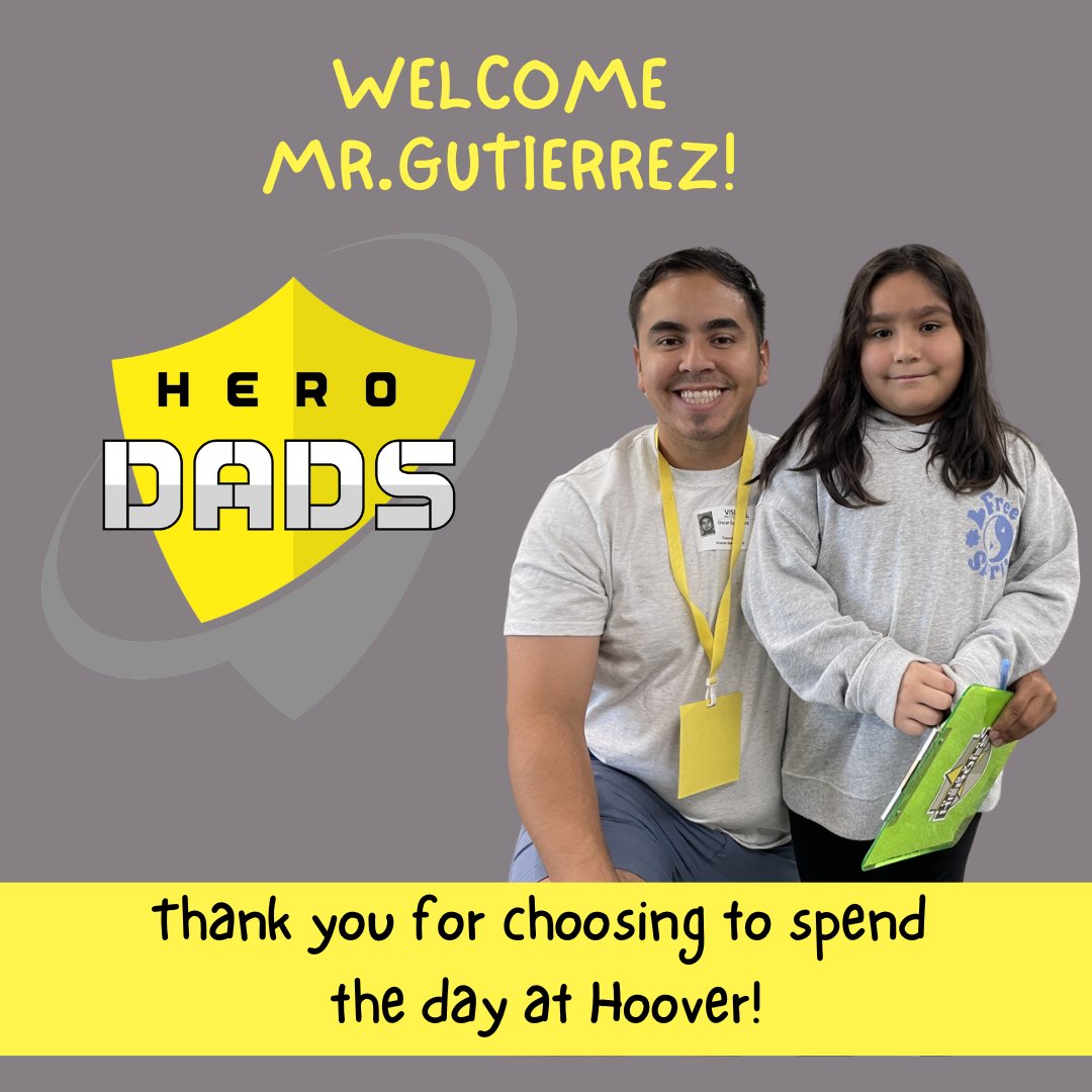 We appreciate our #HeroDads! #BeAHooverHero