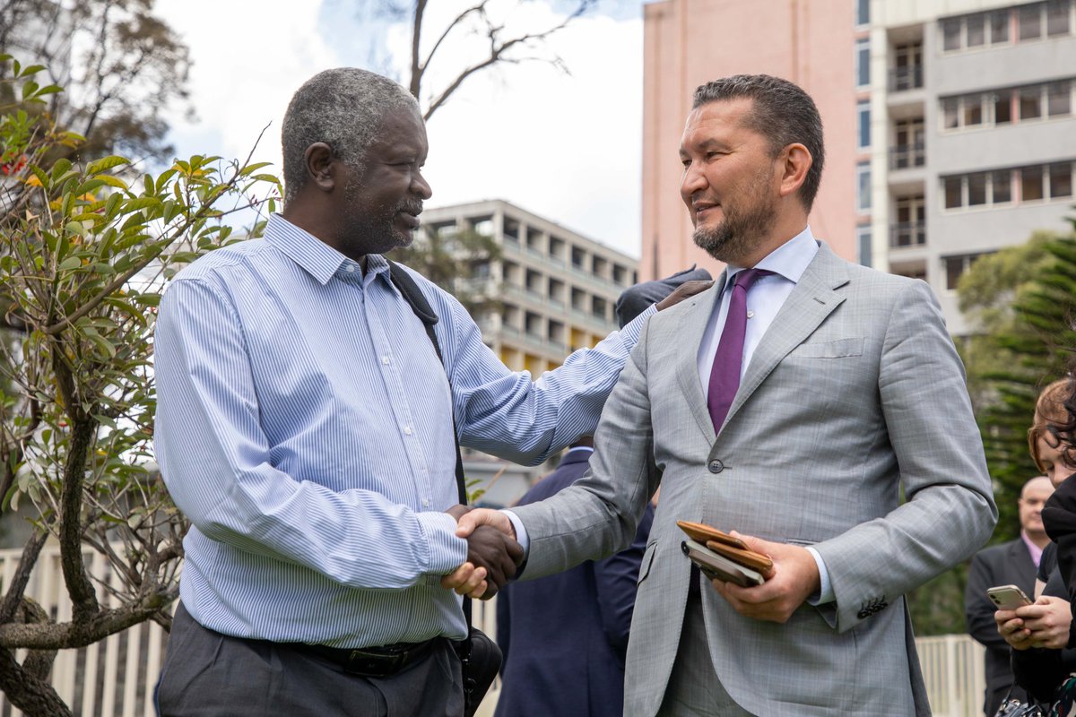 Volunteering knows no age. Adil Adam, at 65, volunteers with UN Economic Commission for Africa; gets things done with his life experience and wisdom; remains young at heart; and inspires people around (including me)