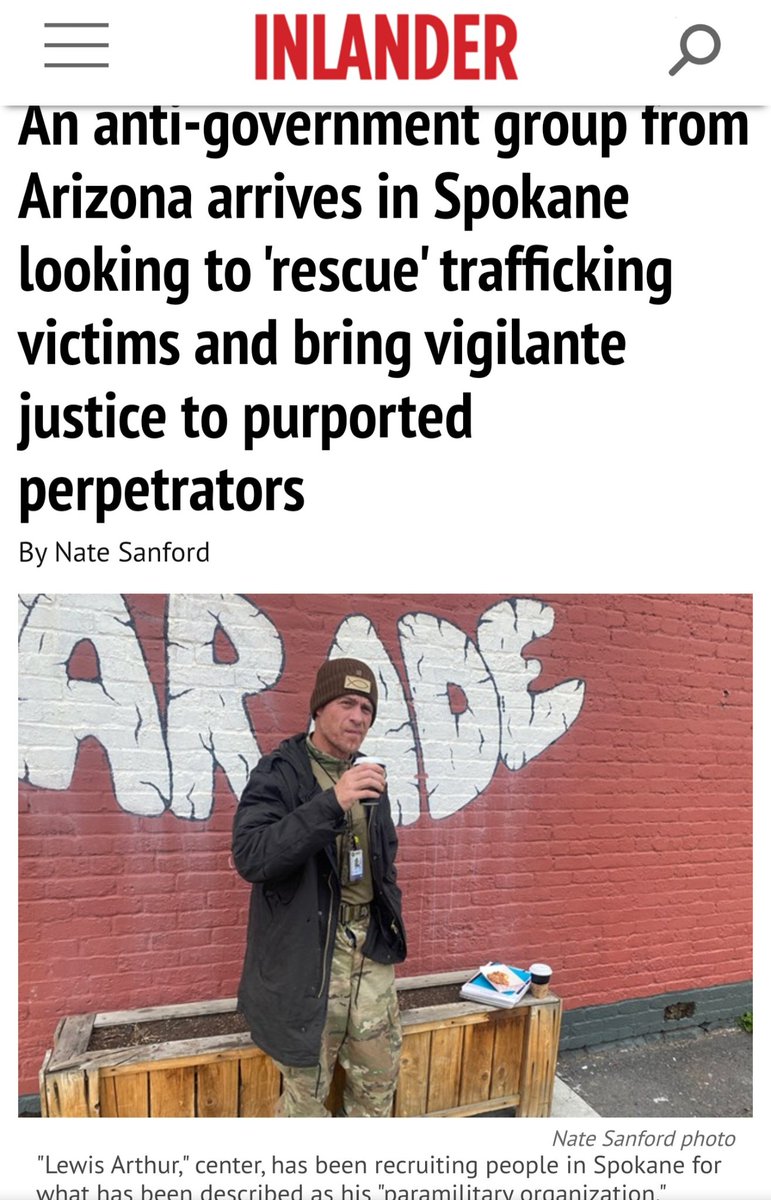 Paramilitary group 'Veterans On Patrol'are now conducting 'operations' along Washington/Idaho border, per @sanford_nate @TheInlander They pass out flyers telling folks to call them — NOT the police! While they do work with the Proud Boys — they are not even founded by veterans.…