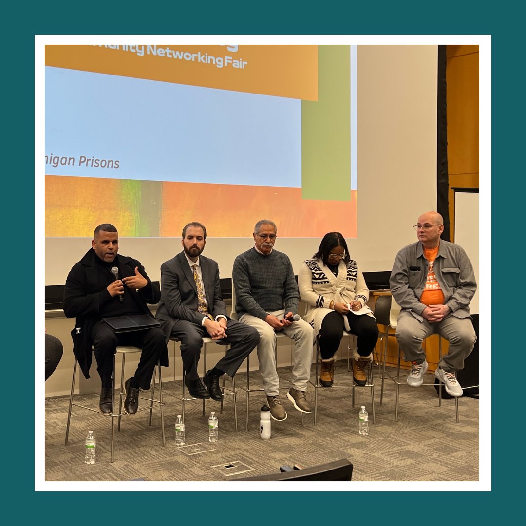 CFSY's Jose Burgos at The Art of Relational Advocacy Collaborative Conference & Community Networking Fair. Joined by partners @NationOutside, @MichiganDOC, @abwmentoring, & @cfsem, the panel discussed the importance of effective partnership in justice-involved advocacy.