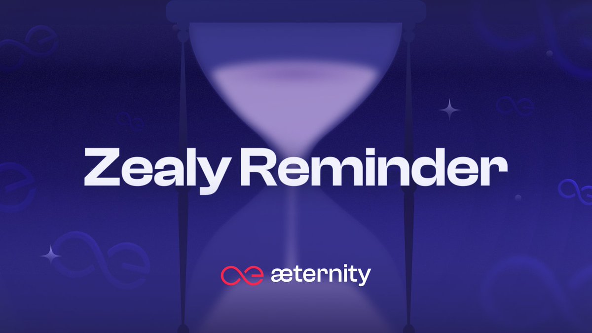In just the first nine days, the æternity's @zealy_io campaign has attracted more than 350 participants. The momentum is building! Haven't joined the movement yet? It's not too late to be at the top of the leaderboard. The Zealy campaign is still in full swing, offering a