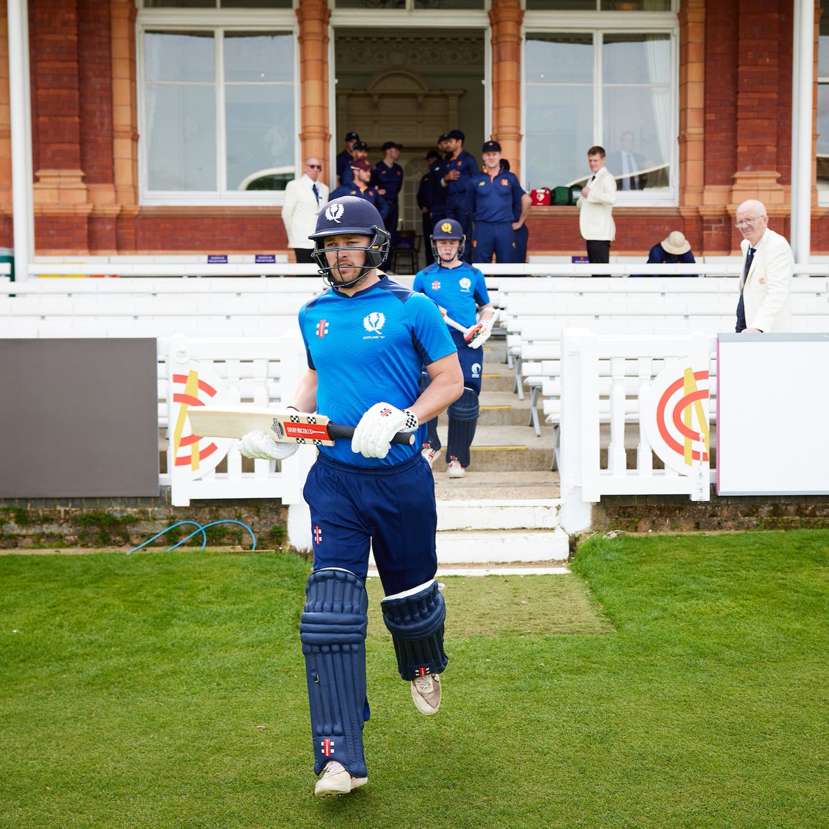 CricketScotland's tweet photo. Victory for Scotland A! 🏴
A stunning 119 from Jamie Crawley, supported by 83 from Michael English, has guided the Saltires to a seven wicket win over @MCCOfficial 💜
Full scorecard: https://t.co/gqbO0uVT3b https://t.co/6BagVRTe2l