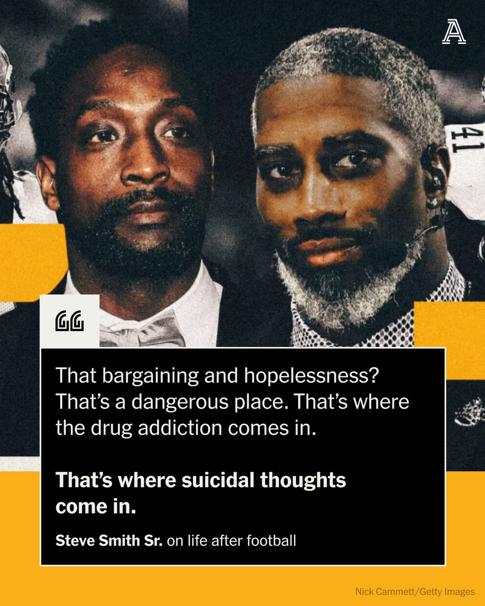 Some sink into depression. Others, addiction. Plenty admit to feeling aimless for months, even years. Who are former pro football players supposed to be after the game stops? That's exactly what's explored on the 'Second Acts' podcast. ✍️ @zkeefer theathletic.com/5350732/2024/0…