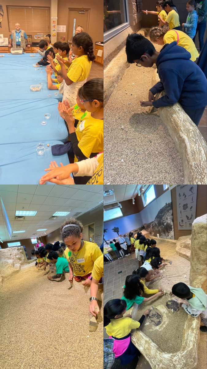 My third grade paleontologists had the best time at the @tellusmuseum today! What a memorable day learning about fossils. #growcelebratematter