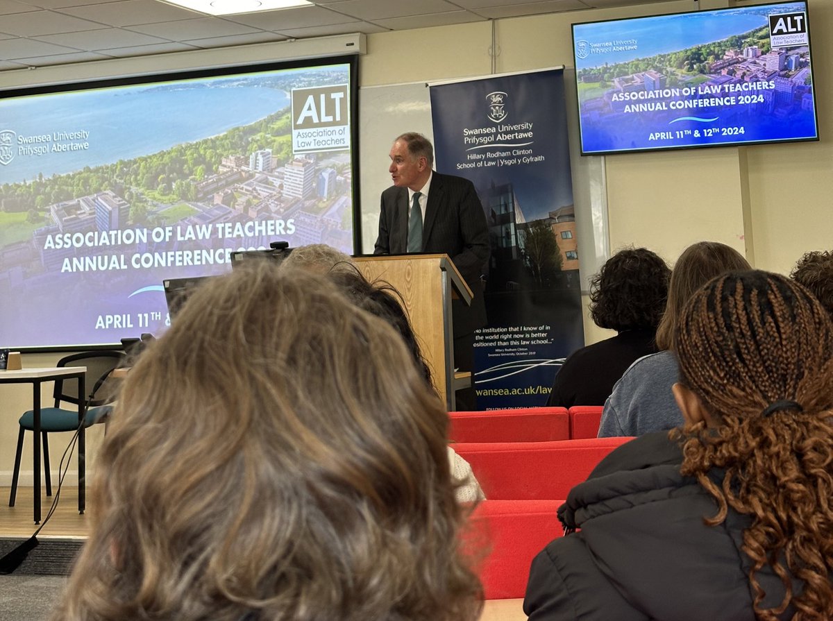 Association of Law Teachers Conference was concluded with an inspiring keynote speech by Lord Lloyd-Jones. I had a wonderful two days @Swansea_Law Leaving with a lot of positive thoughts & things to consider for better legal education.Thank you very much for organising. @alt_law
