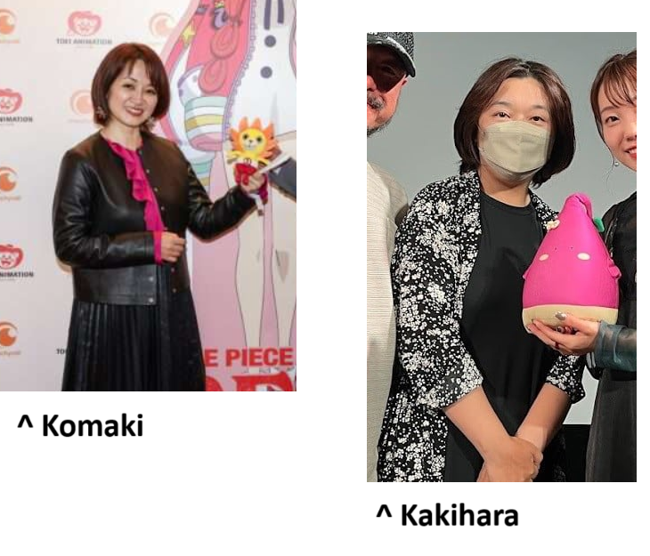 Been working on a video for <a href="/TotallyNotMark/">Mark</a> this week and discovered that apparently people just google Japanese names, grab the first image without looking at where it's from, and throw it on the DB Wiki lol. Neither of these are right. These are the ACTUAL two staff members.
