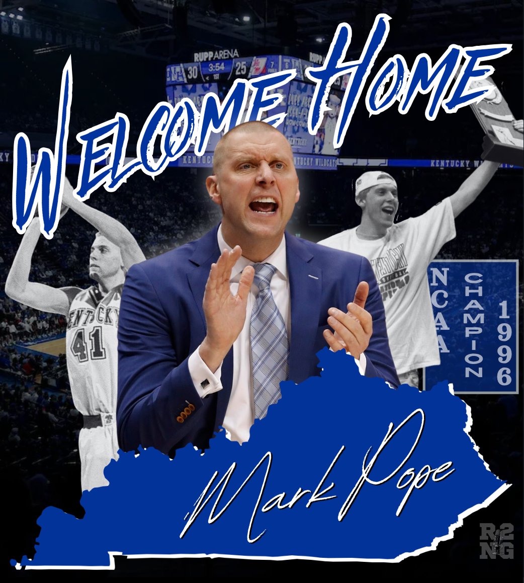 Once a Wildcat, always a Wildcat! Let's go to work, @CoachMarkPope