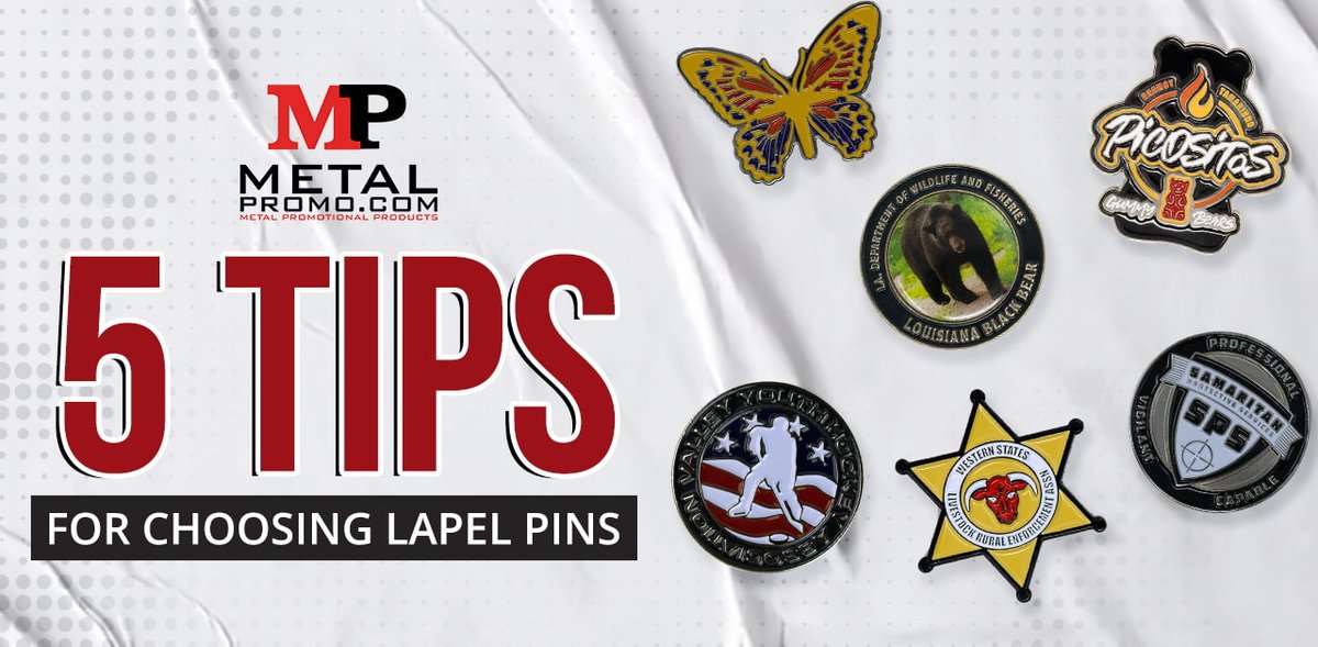Your fashion choices tell your story and a custom lapel pin can help add to it. However, before you start telling your story through customized lapel pins, make sure to read these tips! 

👉metalpromo.com/5-tips-for-cho… 

#qualitylapelpins #LapelPins #softenamelpins #lapelpintips