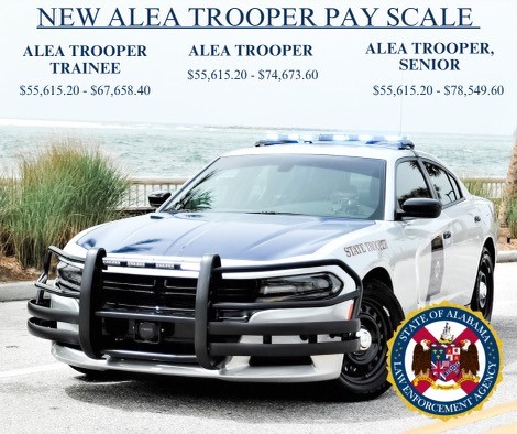 Are you ready to rise to the challenge? Apply today to join the Alabama Law Enforcement Agency and serve as an ALEA Trooper! (ALEA Trooper Trainee 60670) Applications are available online at: personnel.alabama.gov/Process #ALEAProtects #RiseToTheChallenge #recruitement