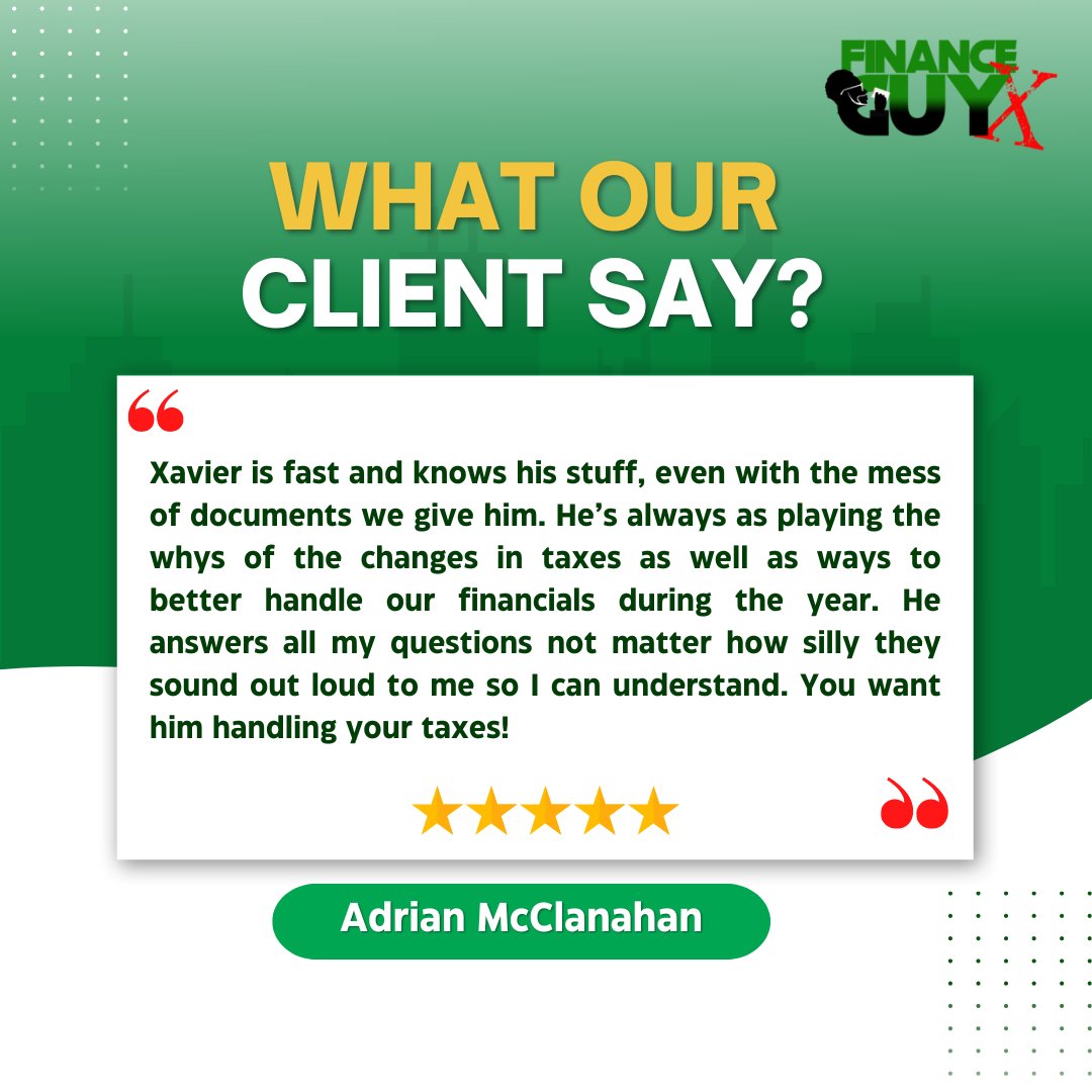 Nothing beats the feeling of a satisfied client! Thank you for your trust and for this wonderful review! 💖

#financialplanning #investing #savings #debit #credit #taxes #wealth #budget #DistrictOfColumbia #Maryland #Virginia