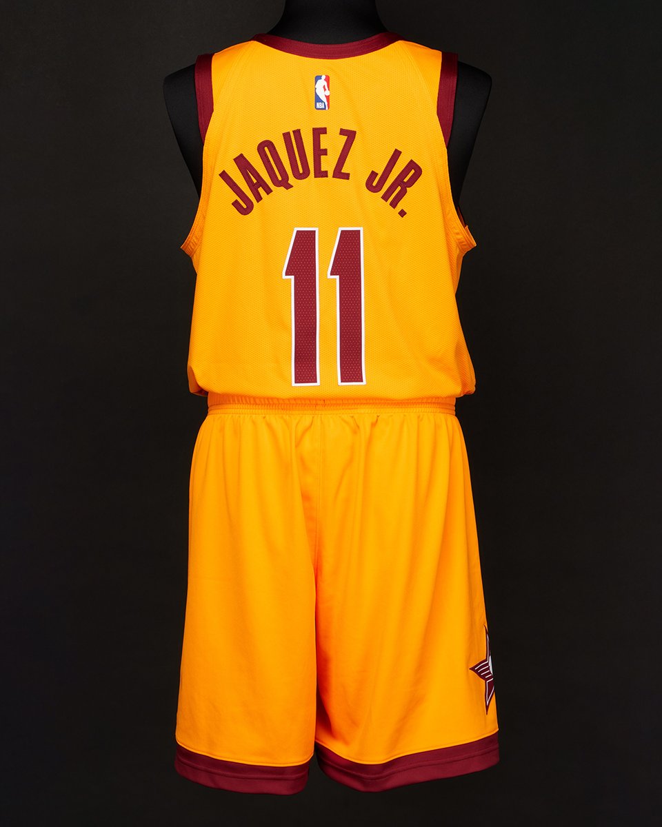 This ‘Rising Stars Edition’ jersey was worn by Jaime Jaquez Jr. on February 16, 2024 during the Panini Rising Stars. Jaquez played for Team Pau, finishing with 6 points, 2 rebounds, and 3 assists. Register here: sothebys.com/en/buy/auction…