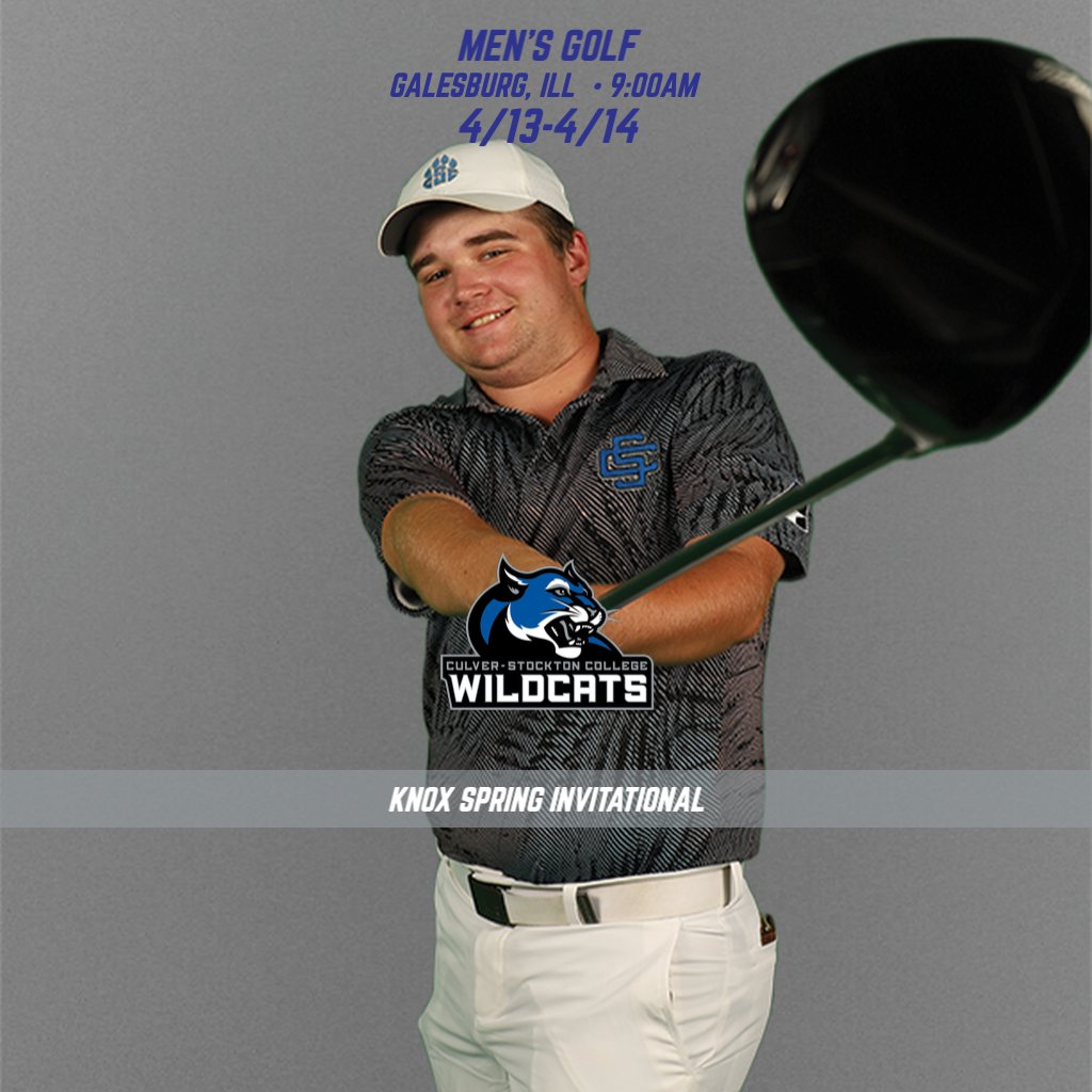 M⛳️ @CSCMensGolf begins the two-day Knox Spring Invitational today at Soangetaha Country Club in Galesburg, Ill. 

#GoWild #NAIAmgolf #HitItStraight