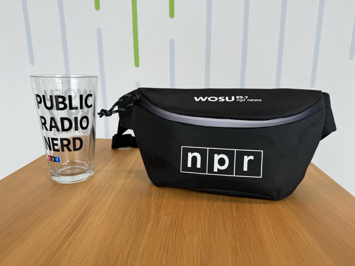 WOSU is listener-supported. Make a gift of support now and get the new 89.7 NPR News belt bag and/or the Public Radio Nerd pint glass. Give now: wosu.pm/3KIlzBC