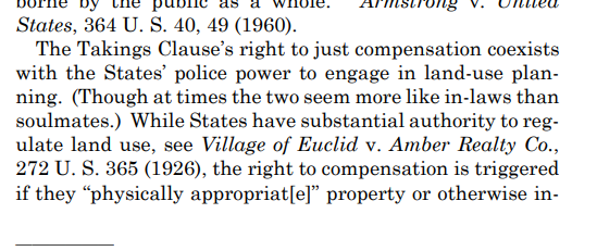 This parenthetical from Justice Barrett lol