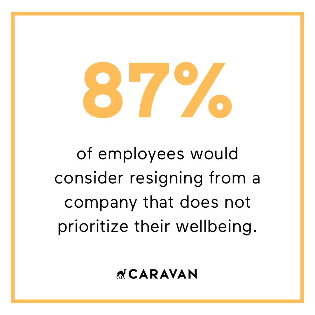 Putting employee wellbeing first isn’t just a perk—it’s essential. Nearly 9 out of 10 employees would consider walking away from a workplace that doesn’t prioritize their health and happiness! 🌱
#EmployeeWellbeing #EmployeeEngagement #WellnessAtWork