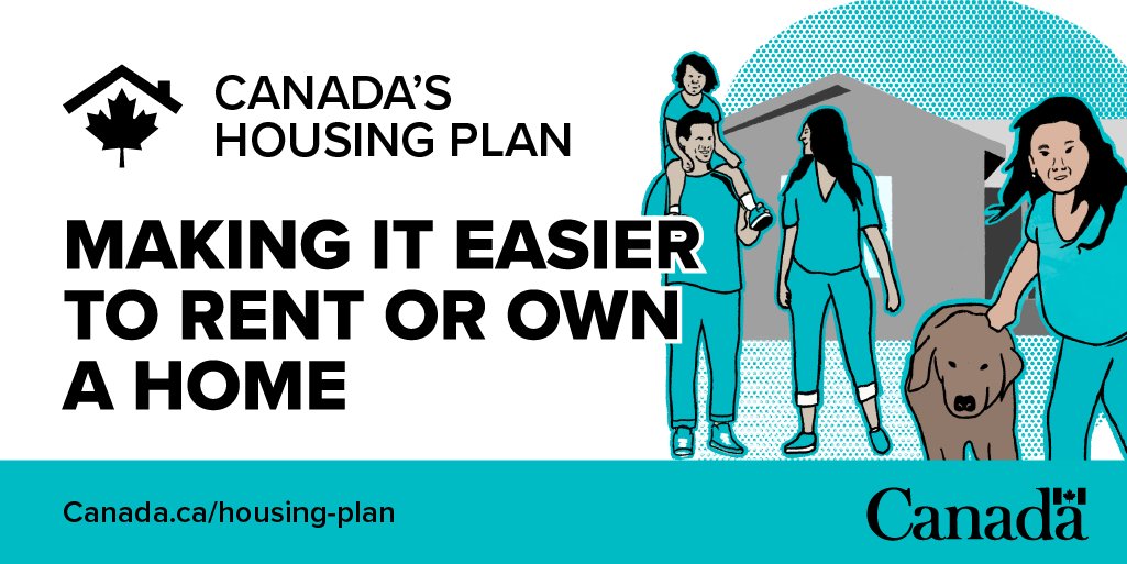 [4/5] #2: Making it easier to rent or own a home by ensuring that every renter or homeowner has a home that suits their needs, and the stability to retain it. #CanHousingPlan: infrastructure.gc.ca/housing-logeme…