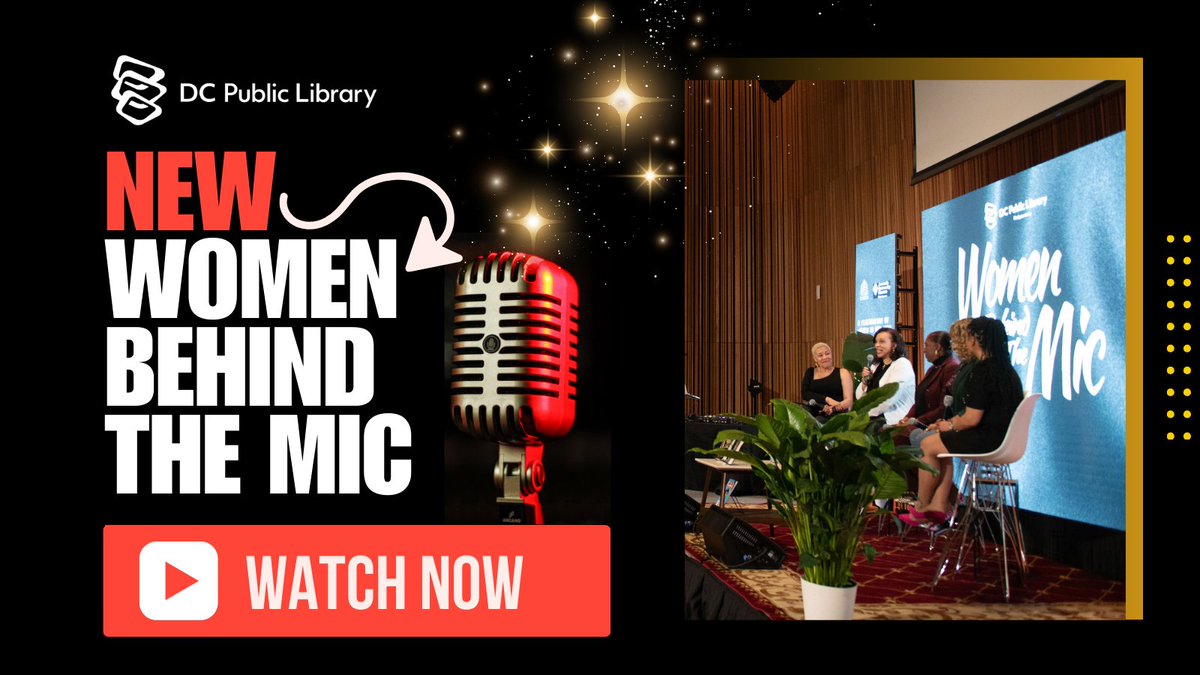 Women Behind The Mic: A Celebration of Women in Hip Hop Honors the history and impact of hip-hop and the engines behind some of the most iconic artists of all time! bit.ly/3VW9W0Z