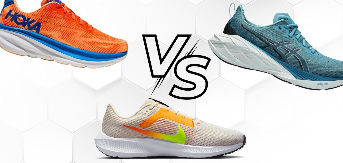 🟢 ¿Cual es la zapatilla de running más versatil? #Clifton9 de #HOKA #Pegasus40 de #Nike #Novablast4 de #ASICS ▪️ Analizamos las zapatillas más buscadas: 👉 tinyurl.com/9kuf458w