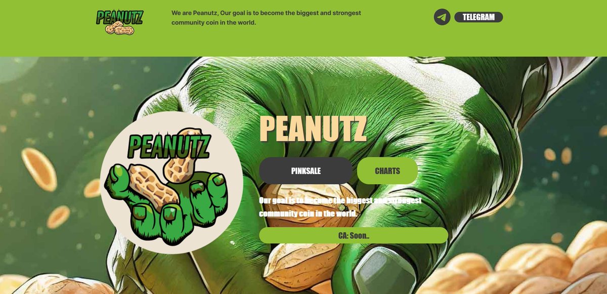 #Pinksale would like to welcome onboard the Peanutz team for their #Fairlaunch. 👉Here at #Pinksale success is just around the corner, will you make the right choice in Launchpad? 🚀 Check them out below: pinksale.finance/launchpad/bsc/… #BSC #BNB #BTC #Crypto