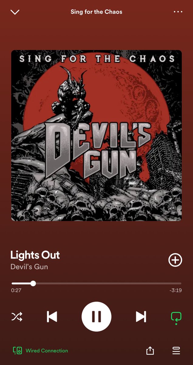 Anyone in the mood for some early WASP (or Legs Up - Sledgehammer Ledge 😉) vibes? Sing for the Chaos by Devil’s Gun is absolutely worth your time and eardrums, friends Sweden still rules the contemporary glam/sleaze/AOR world @LindaS72 @Andii_John