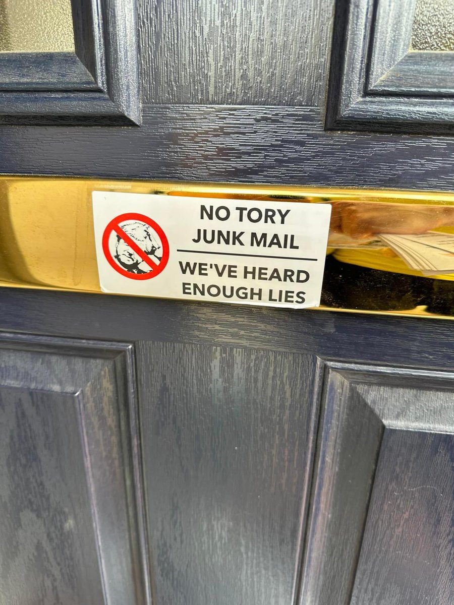 Letter box of the week via @libdemdaisy #GeneralElectionNow