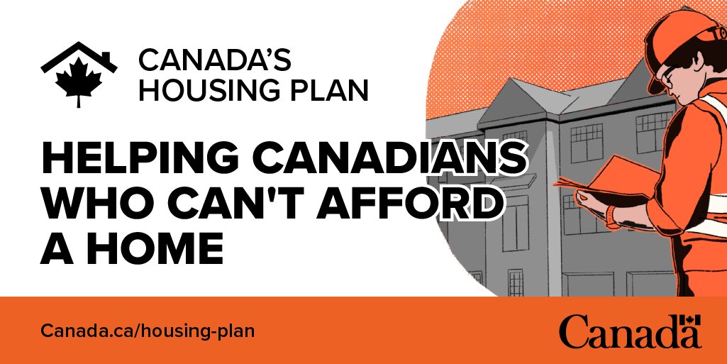 [5/5] #3: Helping Canadians who can’t afford a home by building more affordable housing for students, seniors, equity-deserving communities, and eliminating homelessness in Canada. #CanHousingPlan: infrastructure.gc.ca/housing-logeme…