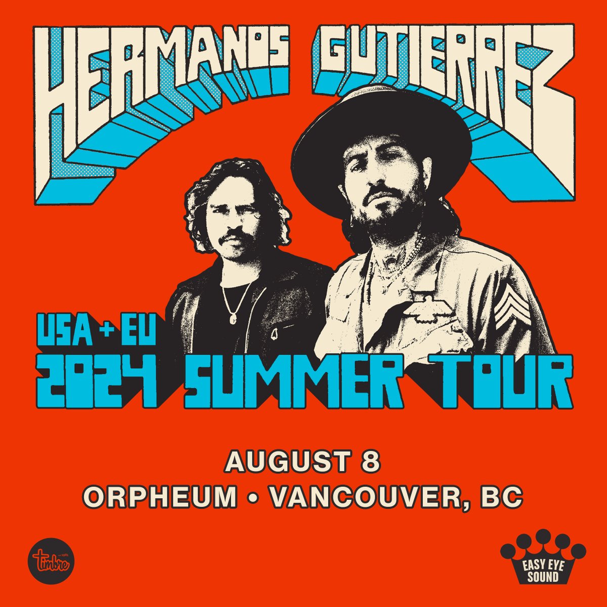 ON SALE NOW! @HermanosGMusic Aug 8 @ Orpheum Vancouver - Tickets: ticketmaster.ca/event/11006085…