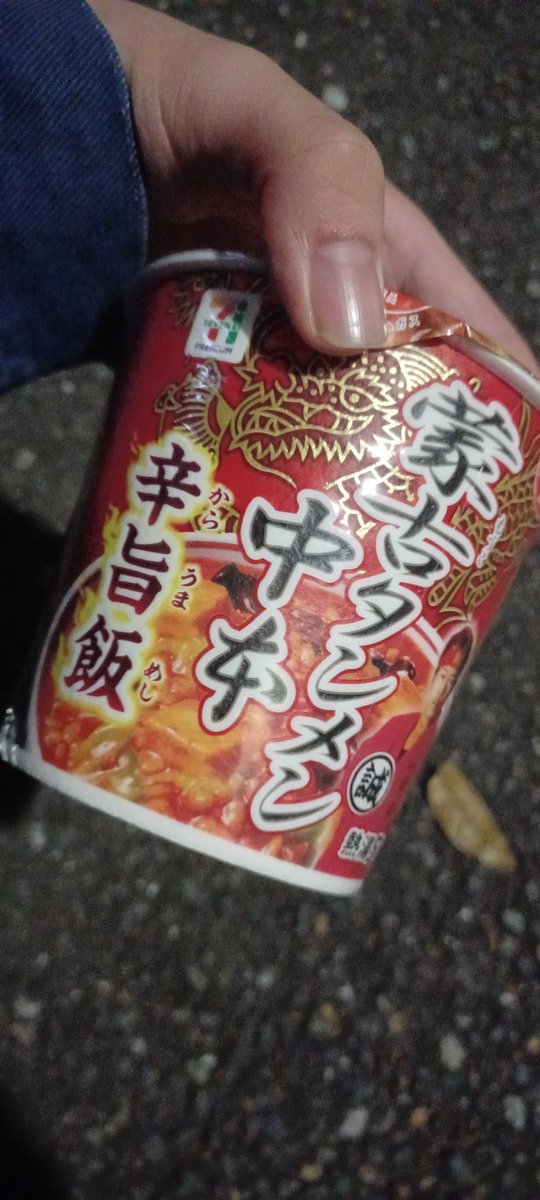 蒙古タンメン中卒食いてぇって思ったからセブソでタンメン買ったつもりが麺じゃなくて飯の方だった。
バイト上がりにする買い物はミスが多くてヤバい。