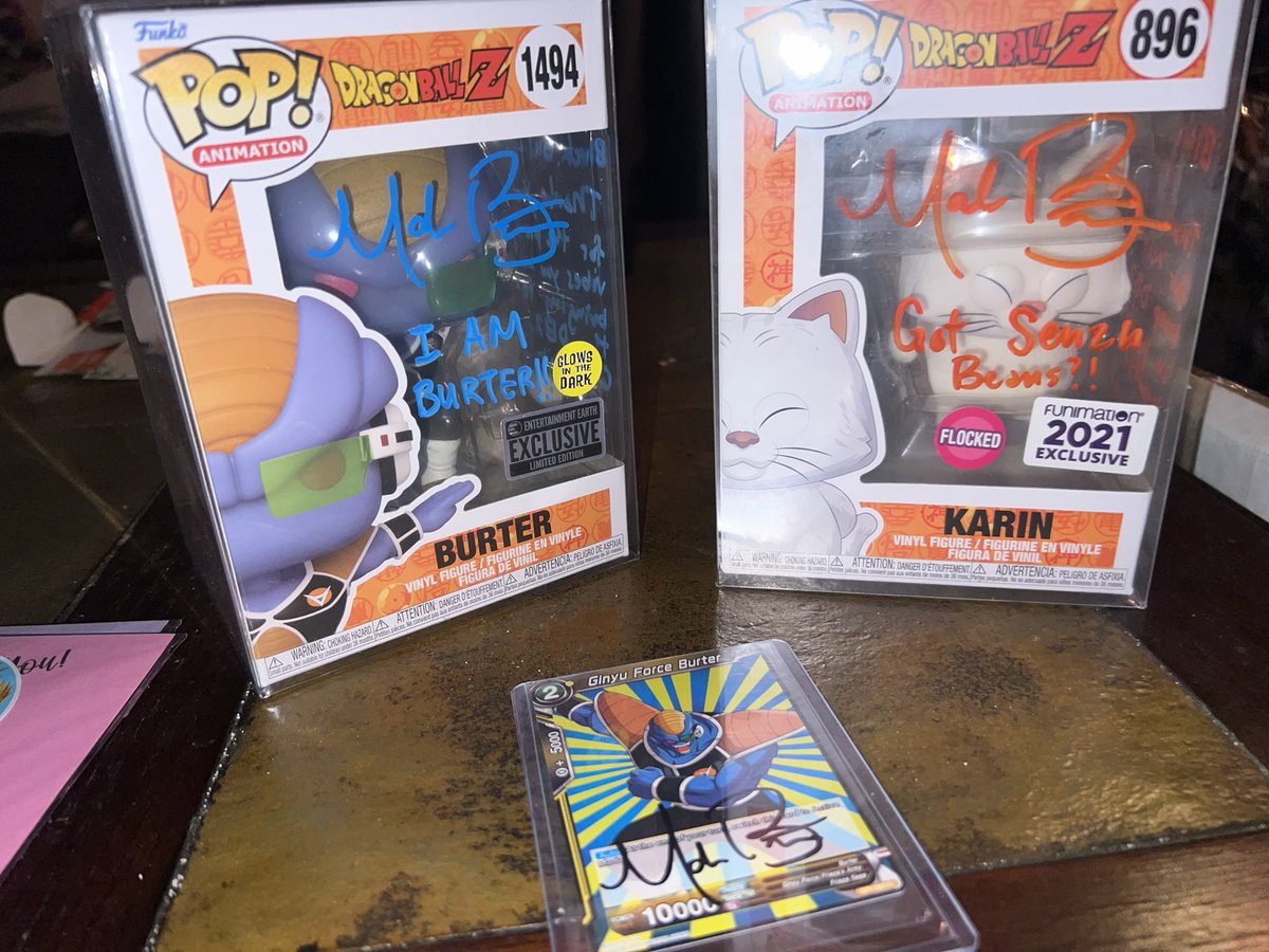 Signed funko pops by Mark Britten himself how cool 🔥🔥🔥