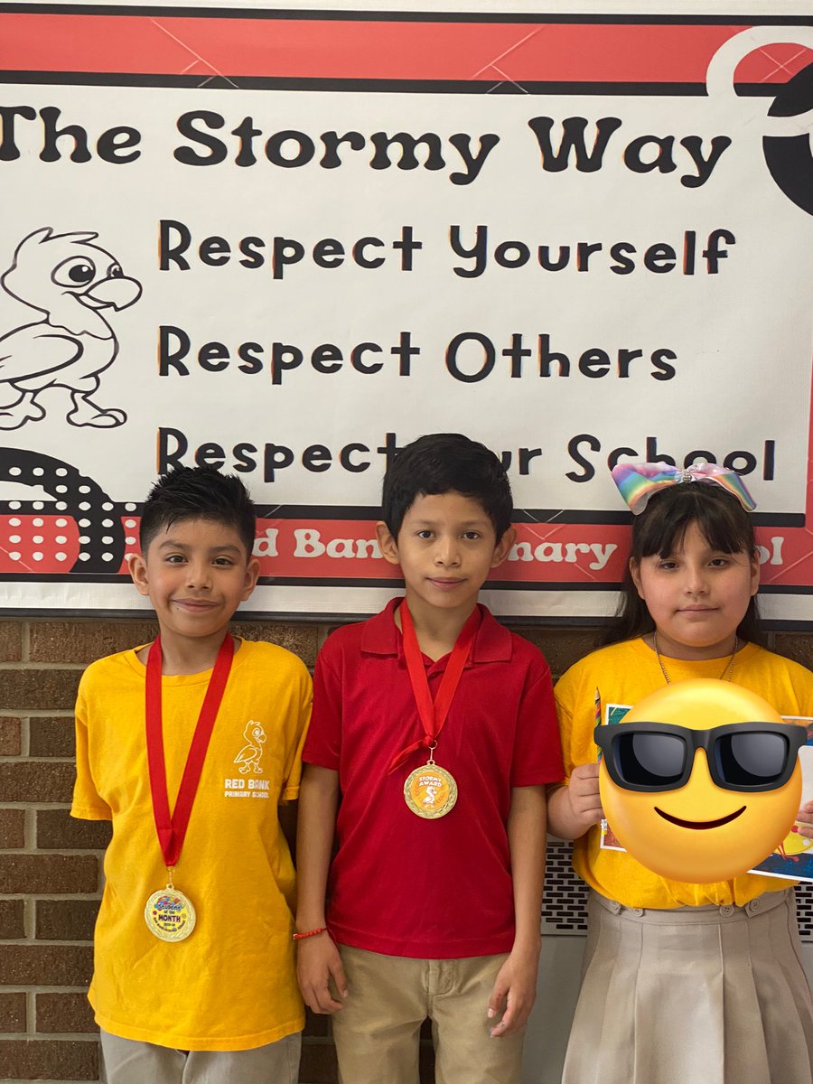 Congratulations to these three students that received their awards today! They are great role models in our classroom 😊👏@rbpsEAGLES #RBBisBIA