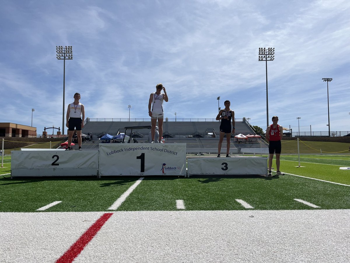 #teamAISD opens up with 3️⃣ qualifiers to the Region 1 Track Meet in the Boys 3200m run! @SandieTrackAHS @THS_FB Live results: spatotrack.com/results/highsc… @PressPassSports @KVIIsportsguy @MichaelDRoden @CBrakebill @NC10_Sports @AmarilloISD @AndreaPfeifer7