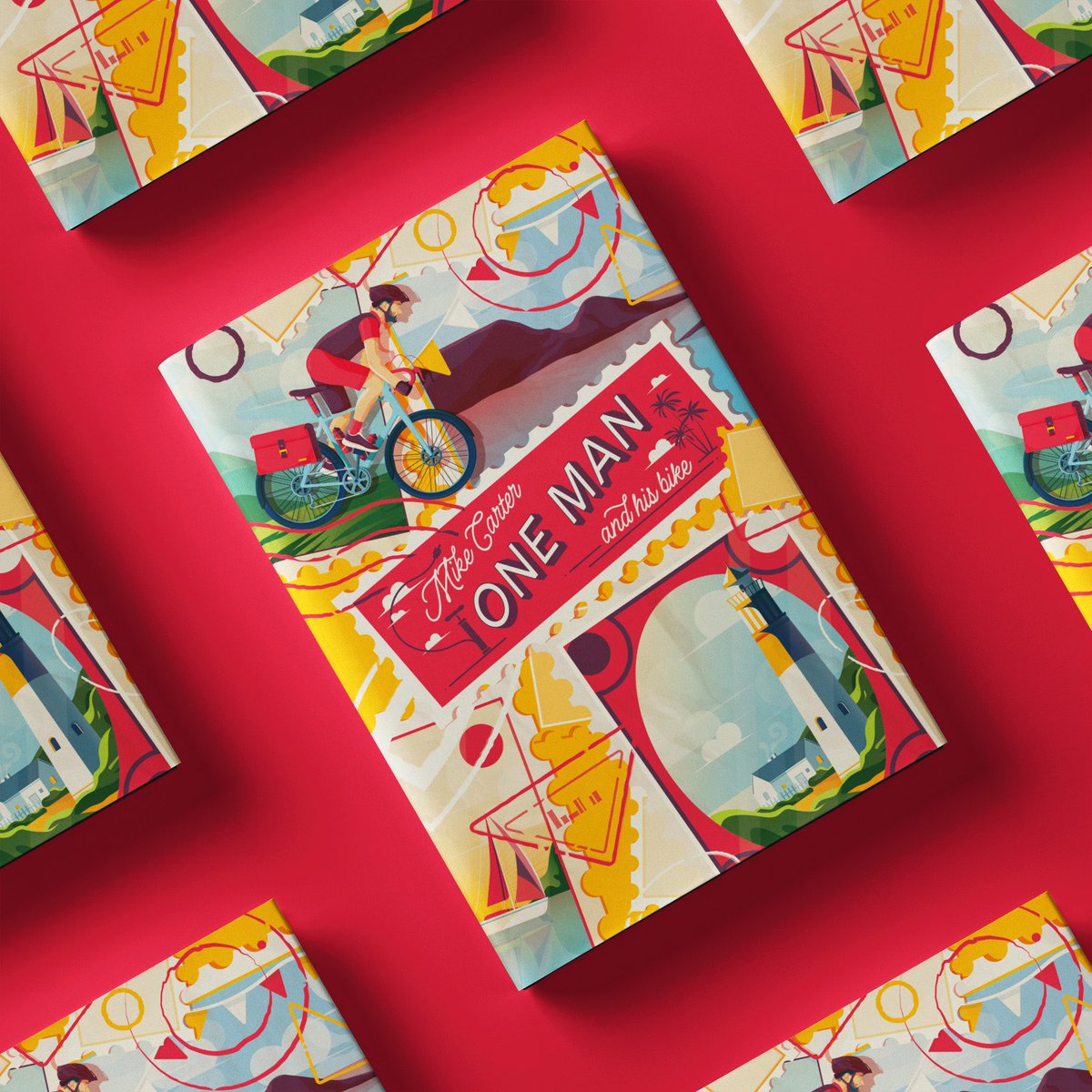 Who else is itching to get outside? ☀️🌞

New work from Katie Thomas - speculative cover for One Man and His Bike

#illustrator #bookcover #coverillustration #onemanandhisbike #publishing #theartworks #art #design