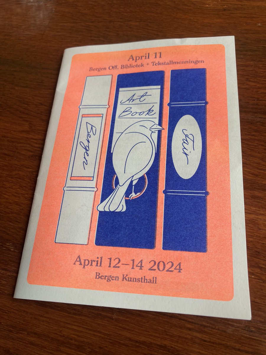 I dag åpnet den spraglete, mangfoldige og betagende årlige Bergen kunstbokfestival: Bergen Art Book Fair 2024! 🎉 Jeg deltar med en liten zine om Michel de Montaigne og antropocen. 🌱☀️ 🟨 📚12.-14. april 2024✨Program: babf.no #BABF2024