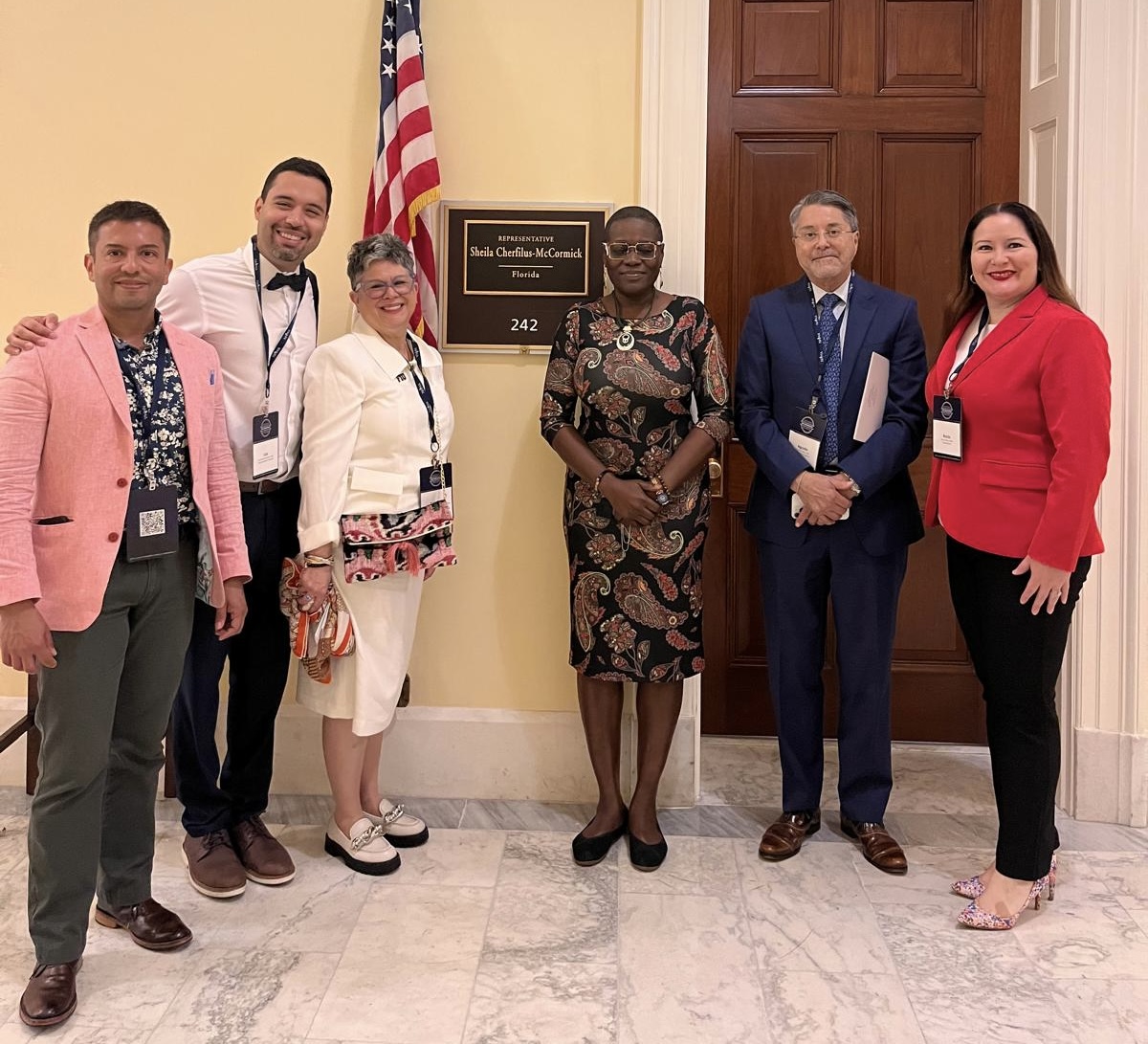This week, @FIUMedicine Sr. Assoc. Dean 'Yogi' Hernandez-Suarez joins her colleagues from across the country to advocate on the Hill for @NHMAmd agenda. #FIUPopulationHealth