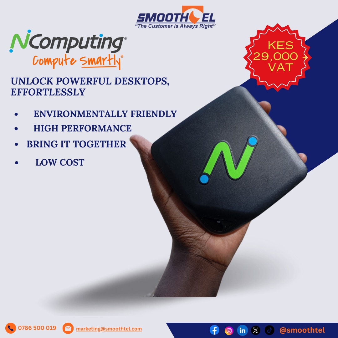Ditch the bulky PC! The NComputing L400 delivers a powerful desktop experience in a compact, affordable device. Perfect for work, school, or anywhere you need to stay productive. #NComputing #L400 #ThinClient #WorkFromAnywhere