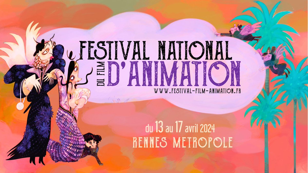 🙌 Le Festival national du film d’animation de Rennes démarre demain ! L’occasion de découvrir de nombreux films d’animation, des courts et des longs, toutes techniques confondues, pour tous les âges. Pour découvrir notre sélection, c’est par ici ➡️ bit.ly/3TQjKXQ