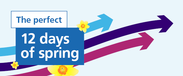 FOR STAFF: From Monday, we're beginning the Perfect 12 Days of Spring, a clinically-led programme that aims to improve flow across the system. 🖱️ Visit our intranet to find out more and get involved. 👀 Look out for news and updates across the 12 days from Monday