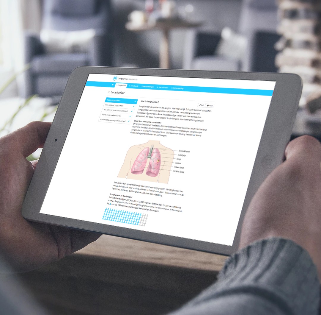 Patiënten met de diagnose longkanker kunnen voortaan bij ons gebruik maken van een Keuzehulp. De keuzehulp helpt bij het kiezen voor een behandeling en daarover te overleggen met hun behandelend arts. #samenbeslissen  antoniusziekenhuis.nl/nieuwsoverzich…