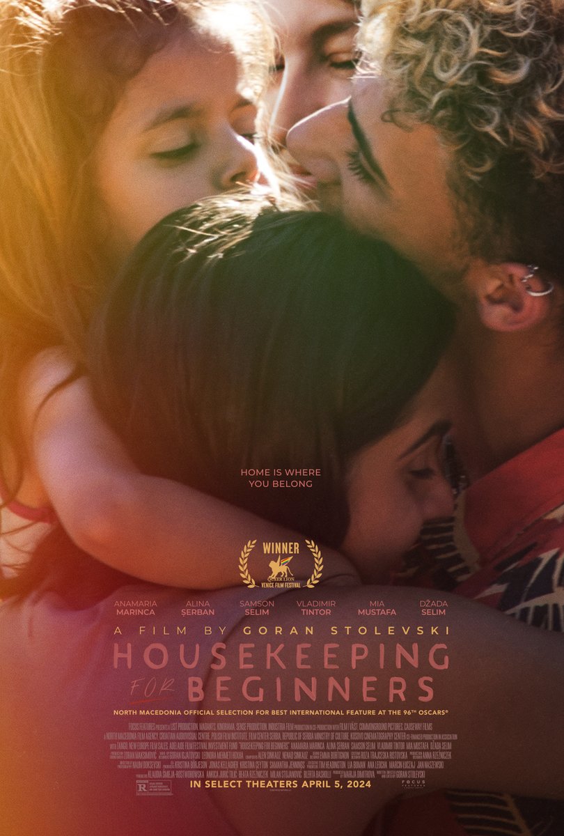 ICYMI at SIFF2024: Festival guest filmmaker @goranstolevski's #housekeepingforbeginners opens in select theaters today. Don't miss this tender and chaotic found family portrait which was also Macedonia's Official Oscar 2024 submission.
