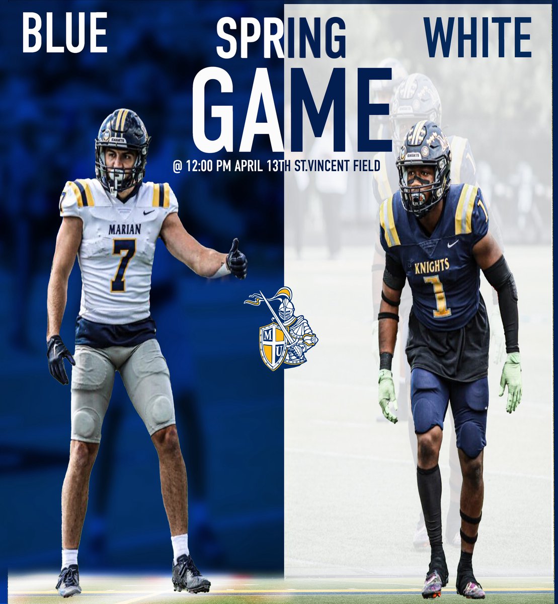 Big Weekend Ahead! Saturday Blue/White Spring Game at Noon. City Barbeque (Amphitheater) at 2 pm. Sunday, 2023 MU Football Awards, 2-3 pm (Alumni Hall) (Dress-casual) Senior send off, lots of accolades, and Rings!!