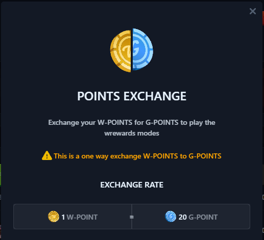 Few updated: - You can now VIEW your balance up top as you play! - Points exchange rate is now 1 to 20 <3 - Leaderboard show more button added / fixed wrewards.com/games Happy playing <3