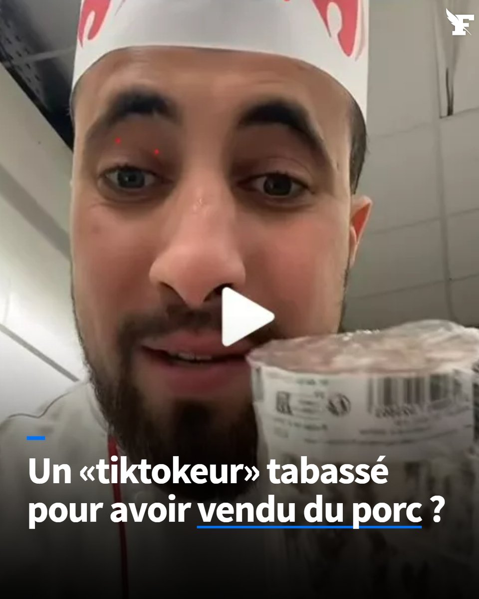 Il fait la promotion du porc et de la France sur les réseaux sociaux... après avoir été condamné pour apologie du terrorisme en décembre 2023. Ce boucher de confession musulmane aurait été séquestré et passé à tabac. → lefigaro.fr/faits-divers/v…